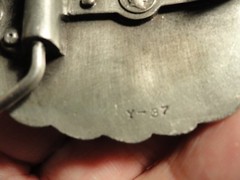 200 YEARS AGO LIBERTY BELL BELT BUCKLE IN VERY NICE PREOWNED CONDITION