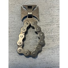 Jesse James West Coast Choppers Acc Biker Chain Iron cross Bottle opener