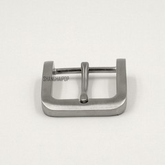 UK Men Stainless Steel Pin Buckle for Leather Belt Replacement Snap on 40mm New