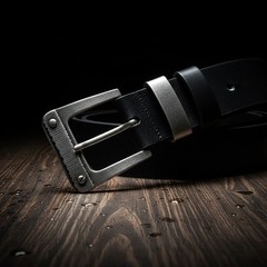 Pin Buckle Belt Buckle with Ornament – Classic Metal Design