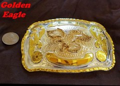 Guns Motorcycle Superman Maple HUGE RODEO BIG COWBOY WESTERN SHINE BELT BUCKLE