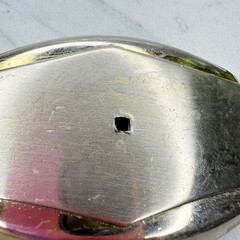 Silver and Gold Tone Western Belt Buckle