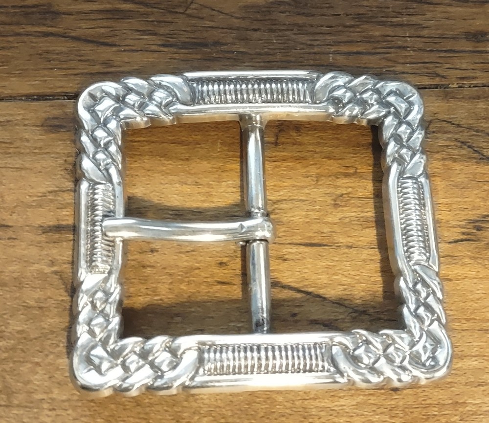 Vintage Tandy Celtic Center Bar Belt Buckle 1 1/2&Prime; (7876-05)