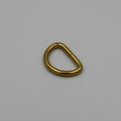 25mm D Ring Loop Strap Adjuster Buckle Solid Brass Bag Fastener Hardwares lot