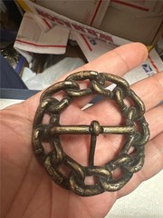 Vintage Unique Chain Link Belt Buckle