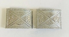 Thistle Celtic Twist Belt Buckle – Chrome Finish 100% Steel Belt Buckle
