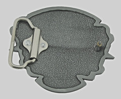 Heart Belt Buckles Bouncing Souls Halloween Party Costume New Men Women Gunmetal