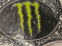B2 New In Sealed Packaging Monster Energy Drink Belt Buckle- 4 1/4&Prime; Wide Oval