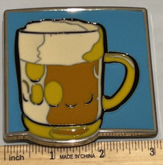 Beer Glass Enamel Metal Belt Buckle Racer Metal Unisex Men’s Cowboy Drinking Mug