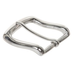 1 1/2&Prime; (38 mm) Nickel Free Single Prong Square Belt Buckle