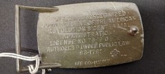 70s Buckle LEE CO. NY. 1776 &rsquo;76 AMERICAN REVOLUTION VINTAE BICENTENNIAL