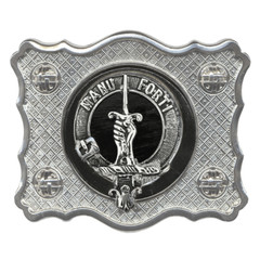 Art Pewter MacKay Clan Crest Belt Buckle Buckle-C64 Scottish