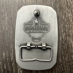 Montana Silversmiths Pendleton Whisky Let&rsquo;er Buck Belt Buckle Limited Ed 2025