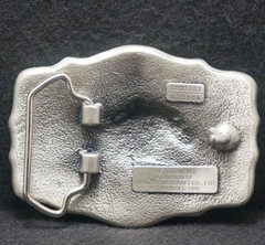 XF11159 VINTAGE 2004 **BALD EAGLE** BIRD ANIMAL ARTWORK MENS PEWTER BELT BUCKLE