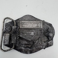Vintage 1986 Siskiyou New Hampshire State Seal Belt Buckle S-55 Made in USA