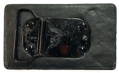 Belt Buckle 3.5”x 2” Ride To Live Trucker Girl Fits Belts Up To 1.75” Wide k