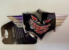 DISTURBED Creepy Face American Heavy Metal Band Logo 2009 Bravado Belt Buckle