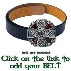 Celtic Cross Knotwork Belt Buckle Biker Metal Gothic Pagan Viking mjolnir