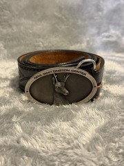 NRA Whittington Center Sponsor Belt Buckle W/ Belt