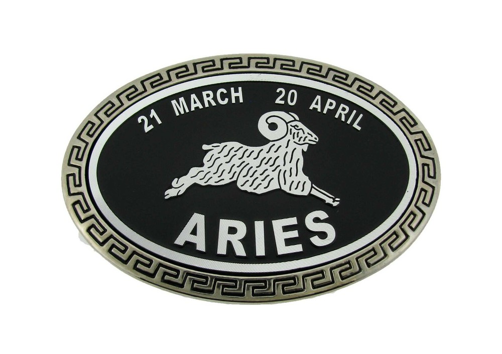 Aries Zodiac Sign Bottle Opener Belt Buckle Birthday New hebilla del cinturón