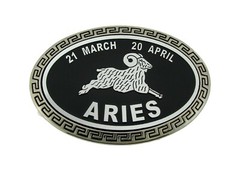 Aries Zodiac Sign Bottle Opener Belt Buckle Birthday New hebilla del cinturón