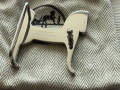 38mm H Belt Buckle Brushed Silver
