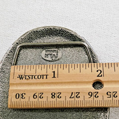 Ivan Belt Buckle – American Flag and Eagle (has wear) made in Taiwan