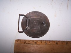 1873-1973 CANADA 25 CENTS Belt Buckle Canadian Quarter JIMM WATSON 1977
