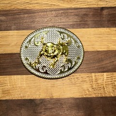 3D Longhorn Bull for Men- Western Rodeo Texas Cowboy Large Belt Buckles