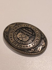 TONY LAMA GREAT STATE SEAL OF THE STATE OF COLORADO REGULAR EDITION