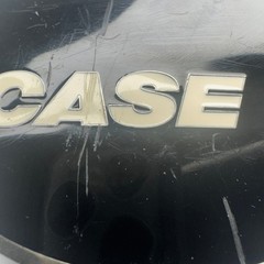 CASE IH Licensed Product Oval Belt Buckle Black Silver Tone CNH America LLC