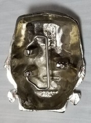 Frankenstein Monster Belt Buckle Boris Karloff Vintage Horror Movie Collectible
