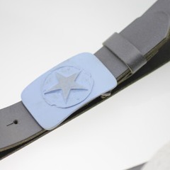 Belt buckle star belt fasteners removable buckle for leather belt 4 cm gs19