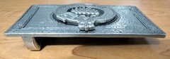 Stand Fast Gaelic Theme Scotland Kily Belt Buckle Pewter Pin