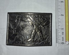 Lewis Buckle Co Inc Gandalf LOTR Metal Brass Belt Buckle Vintage 1975