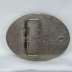 Vintage Belt Buckle Gold & Silver Tone Americana Eagle Western Cowboy Southwest