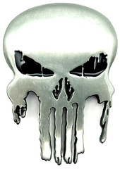Skull Belt Buckle Biker Gothic New