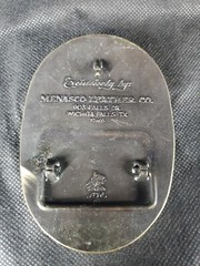 1979 3D 1ST INTERNATIONAL TREASURE HUNT Metal Detector BELT BUCKLE TEXAS ***