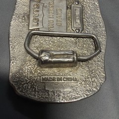 VINTAGE LIMITED EDITION LEVIS TWO HORSE BRAND LEVIS STRAUSS & CO. BELT BUCKLE