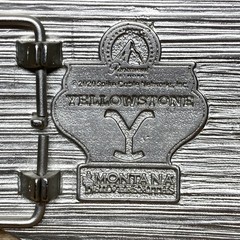 Montana Silversmiths Embellished Y Logo Attitude Belt Buckle