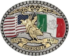 Montana Silversmiths Men&rsquo;s Independence Founded Attitude Buckle