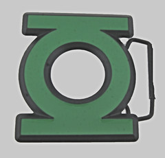 Green Lantern Belt Buckle DC Comics Cosplay Halloween Party Costume Green Emblem