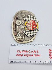 Mac Tools Racing Belt Buckle #21 Brabham Great American Buckle Co Made In USA