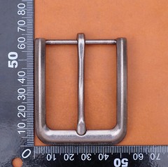 4cm Alloy Men Pin Waist Leather Single Belt Buckle Head Prong Clips Replacement
