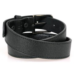 Milwaukee Leather MP7150 Men&rsquo;s Black Genuine Cowhide Leather Money Belt W/Secure