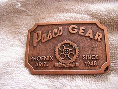 Pasco Gear Belt Buckle Phoenix Arizona