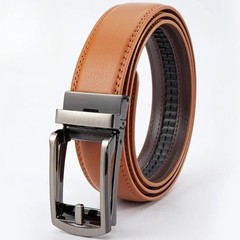 2025 Unisex Classic Business Belts for Jeans Leather Men&rsquo;s Women&rsquo;s 3.5cm Click B