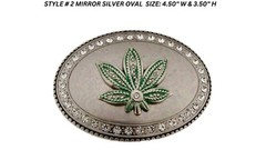 Reggae Rasta Belt Buckle Men Women Fashion Musician Silver Metal Lion of Judah