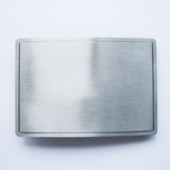 Antique Silver Rectangle Blank Belt Buckle For Engraving Drawing Also US Stock