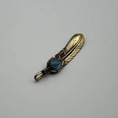 Brass Feather Charm,Necklace DIY Pendants,Keychain Charm,Jewelry Charm lot
